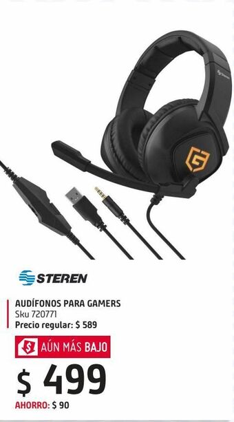 Audífonos 3.5 para gamers