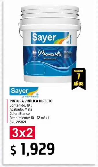 Sodimac Homecenter Pintura vinílica directo oferta