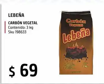 Sodimac Homecenter Carbón vegetal bolsa con 3 kg oferta