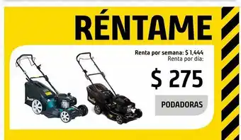Sodimac Homecenter Podadoras renta por día oferta