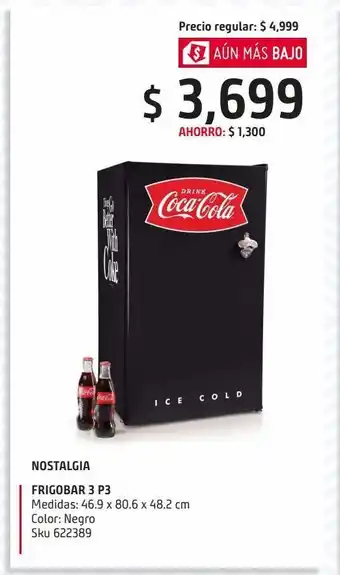 Sodimac Homecenter Frigobar 3 p3 oferta