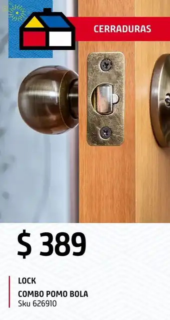 Sodimac Homecenter Combo pomo bola oferta