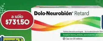 Farmacia San Pablo Dolo-neurobion retard 20 tableta caja oferta