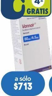 Farmacia San Pablo Vannair aerosol 120 aerosol inhalador oferta