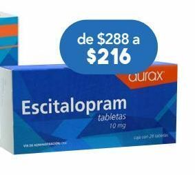 Farmacia San Pablo Escitalopram 10 mg oferta