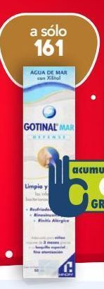 Farmacia San Pablo Gotinal defense agua de mar con xilitol 50 ml oferta