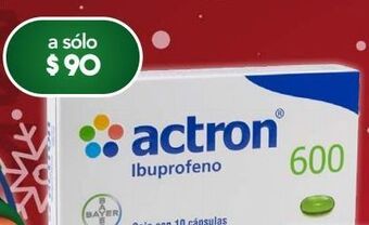 Actron 10 cápsulas caja