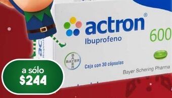 Farmacia San Pablo Actron 30 cápsulas caja oferta