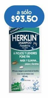 Farmacia San Pablo Herklin shampoo 60 ml oferta
