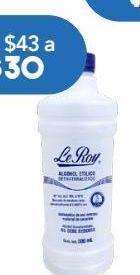 Farmacia San Pablo Le roy alcohol etílico desnaturalizado . 500 ml oferta