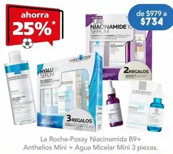 Farmacia San Pablo La roche posay serum niacinamida y ácido hialurónico concentrado anti-manchas 3 piezas oferta