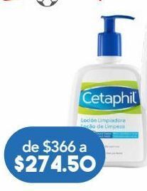 Farmacia San Pablo Cetaphil loción limpiadora para pieles sensibles y secas 473 ml oferta