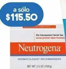 Neutrogena antiacne jabón facial en barra 99 g