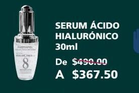 Farmacia San Pablo Ah8 serum facial antiedad con ácido hialurónico 30 ml oferta