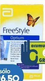 Farmacia San Pablo Freestyle optium tiras de prueba de glucosa en sangre oferta
