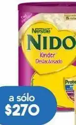Farmacia San Pablo Nido kinder deslactosado leche en polvo para niños de 1 a 3 años oferta