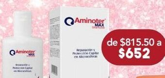 Farmacia San Pablo Aminoter max shampoo reparación y protección capilar 300 ml oferta