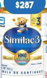 Farmacia San Pablo Similac etapa 3 fórmula de continuación para niños de 1 a 3 años con hmo 850 g oferta