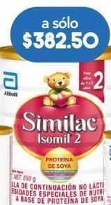 Farmacia San Pablo Similac isomil etapa 2 fórmula de continuación con proteína de soya niños de 1 a 3 años 850 g oferta