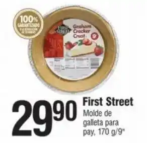 First Street Molde de Galleta para pay 170g / 9"