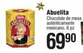 Abuelita Chocolate de mesa auténticamente ,mexicano 6pz