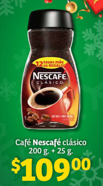 Soriana Híper Café Nescafé Clásico 200g + 25g oferta