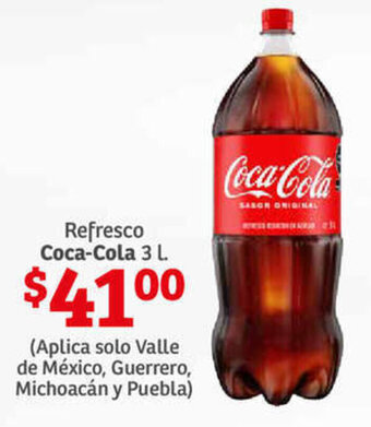 Soriana Híper Refresco Coca-Cola 3L oferta