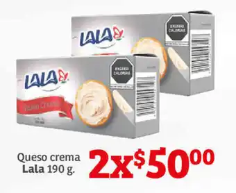 Soriana Híper Queso Crema Lala 2 x 190g oferta