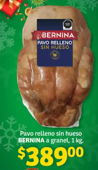 Soriana Híper Pavo Relleno sin hueso Bernna a granel 1kg oferta