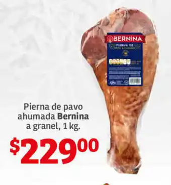 Soriana Híper Pierna de Pavo Ahumada Bernina a granel 1kg oferta