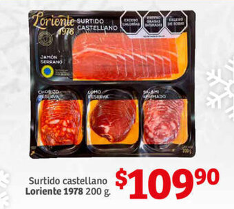 Soriana Híper Surtido Castellano Loriente 1978 200g oferta