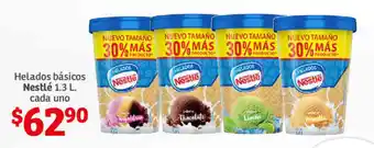 Soriana Híper Helados Básicos Nestlé 1.3L cada uno oferta