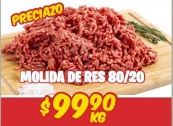 Mi Tienda del Ahorro Molida de Res 80/20 oferta