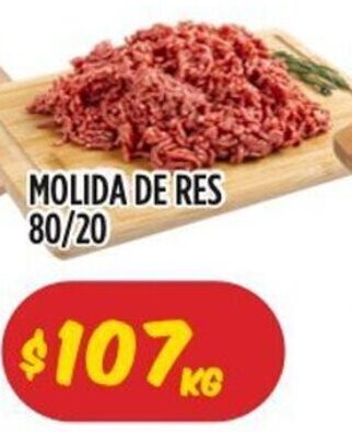 Mi Tienda del Ahorro Molida de Res 80/20 oferta