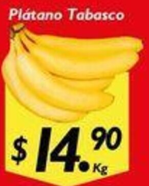 Plátano Tabasco