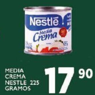 Alsuper Media Crema Nestle 225g oferta