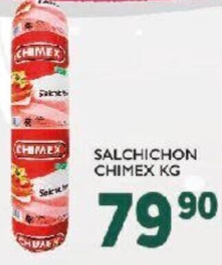 Alsuper Salchichon Chimex oferta