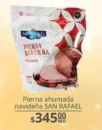 La Comer Pierna Ahumada Navideña San Rafael oferta