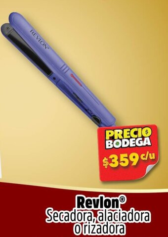 Bodega Aurrerá Revlon Secadora, Aciadora o Rizadora oferta