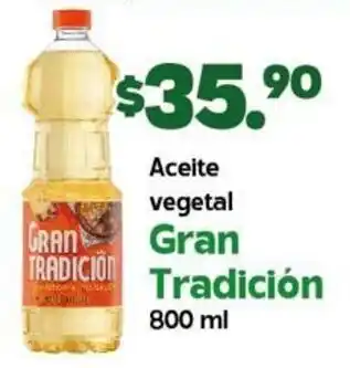 Aceite Vegetal Gran Tradición 800ml