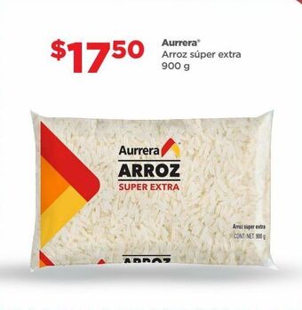 Bodega Aurrerá Aurrera arroz súper extra 900 g oferta
