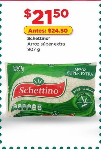 Schettino arroz súper extra 907 g