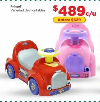 Prinsel variedad de montables