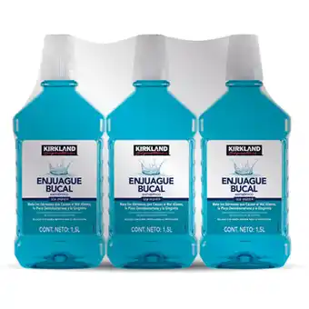 Costco Enjuague Bucal, Kirkland Signature, 3 piezas oferta