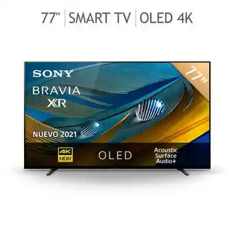 Costco Sony Pantalla 77" OLED 4K SMART TV oferta