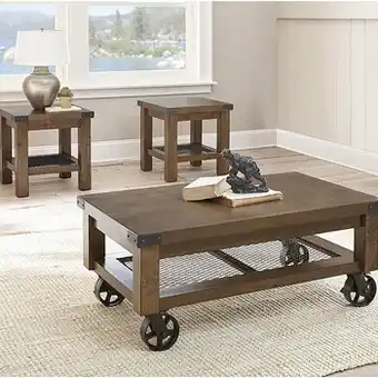 Adalyn Home, Lawrence, set de mesas, 3 piezas