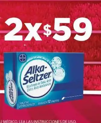 Chedraui Alka-seltzer 12 tabs oferta