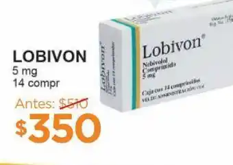 Lobivon 5mg 14 comp