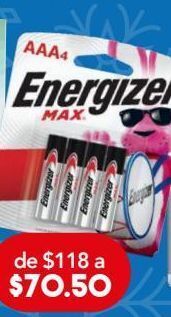 Farmacia San Pablo Energizer pilas max aaa oferta