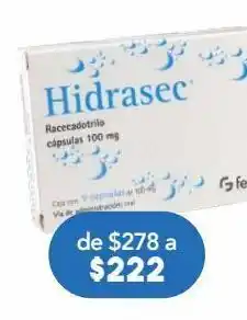 Hidrasec adulto 9 cápsulas caja